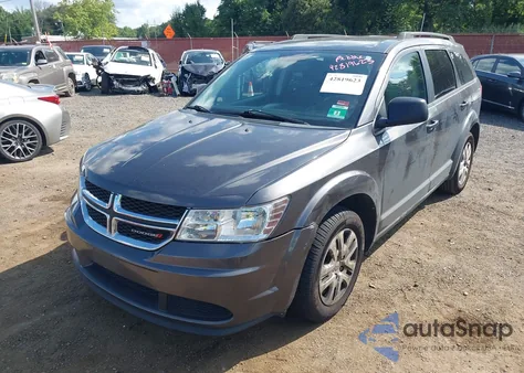 2016 Dodge Journey Se из США, поврежденный, VIN 3C4PDCAB7GT105412